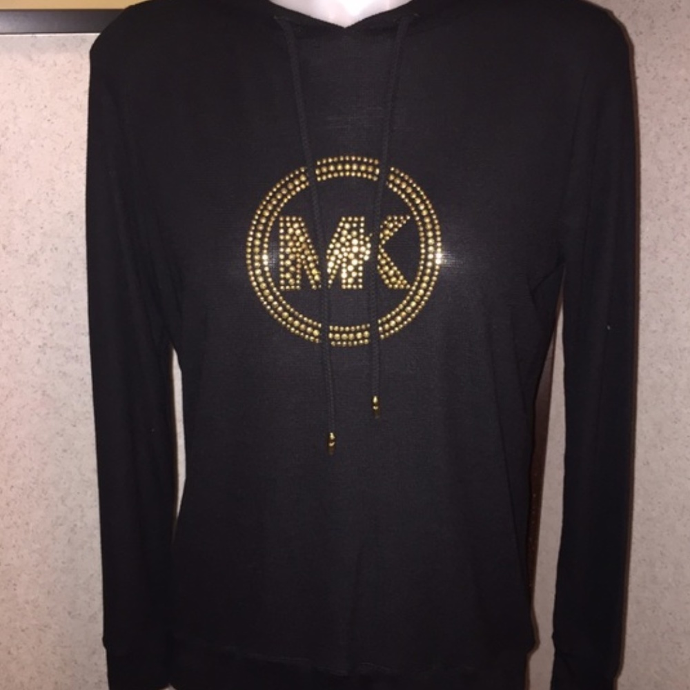 Micheal Kors NWOT Black Hoodie